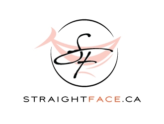 straightface.ca logo design by Boomstudioz