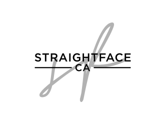 straightface.ca logo design by yeve