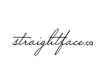 straightface.ca logo design by ingepro