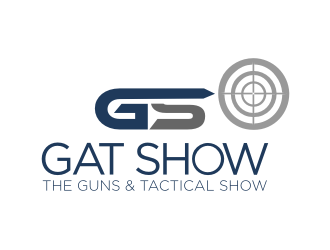 GAT SHOW (The Guns & Tactical Show) logo design by Asani Chie