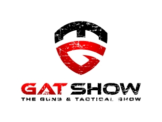 GAT SHOW (The Guns & Tactical Show) logo design by abss