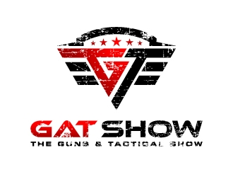 GAT SHOW (The Guns & Tactical Show) logo design by abss