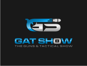 GAT SHOW (The Guns & Tactical Show) logo design by Asani Chie