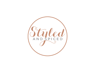 Styled and Spiced  logo design by johana