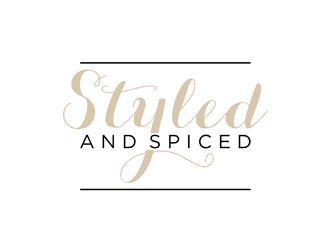 Styled and Spiced  logo design by johana