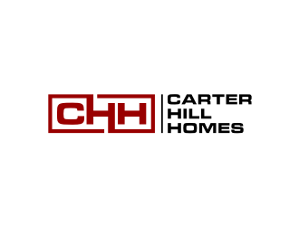 Carter Hill Homes logo design by dewipadi