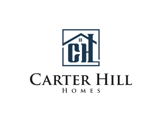 Carter Hill Homes logo design by Raynar