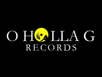 O Holla G Records logo design by mckris