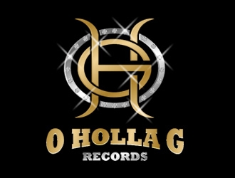 O Holla G Records logo design by Coolwanz