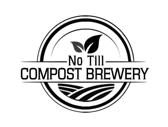 No Till Compost Brewery logo design by nikkl