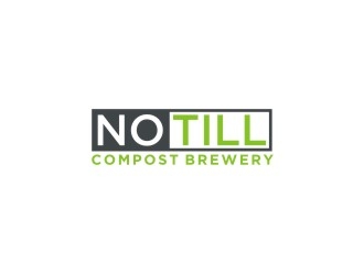 No Till Compost Brewery logo design by bricton
