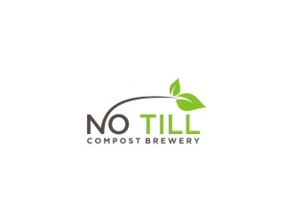 No Till Compost Brewery logo design by bricton