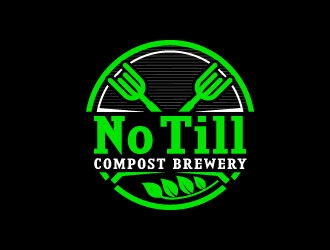 No Till Compost Brewery logo design by uttam