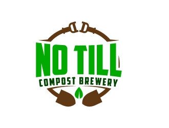 No Till Compost Brewery logo design by uttam
