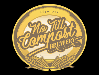 No Till Compost Brewery logo design by MCXL