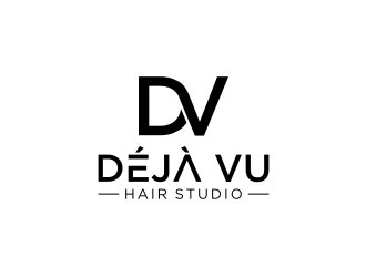 Déjà Vu Hair Studio logo design by dewipadi