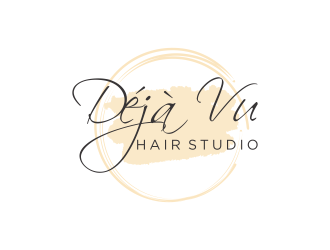 Déjà Vu Hair Studio logo design by RIANW