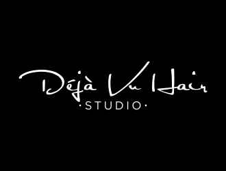 Déjà Vu Hair Studio logo design by BlessedArt