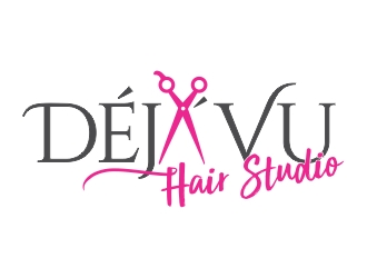 Déjà Vu Hair Studio logo design by ruki
