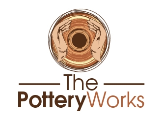 The PotteryWorks logo design by shravya