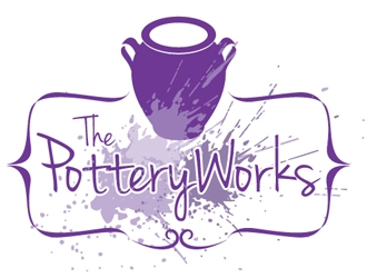 The PotteryWorks logo design by logoguy