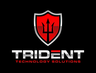Trident Technology Solutions logo design by hidro