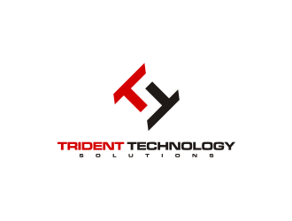 Trident Technology Solutions logo design by mbamboex