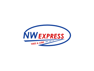 Northwest Express, Tires & Lube logo design by mbamboex