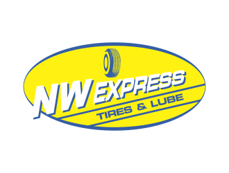 Northwest Express, Tires & Lube logo design by qqdesigns