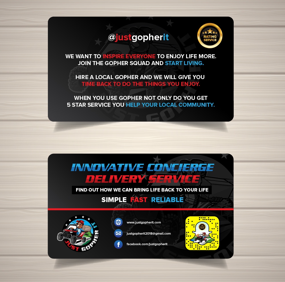 Just Gopher It / Gopher it All / Gopher logo design by litera