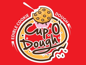 Cup O Dough logo design by logoguy