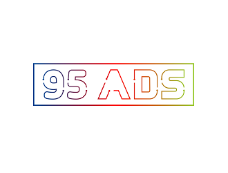 95 Ads logo design by Republik