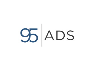 95 Ads logo design by yeve