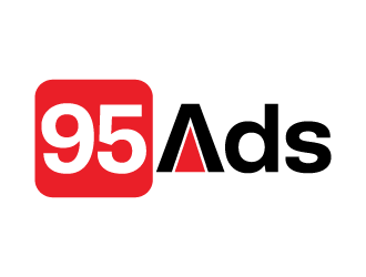 95 Ads logo design by RGBART