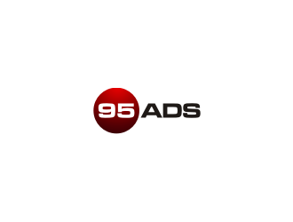 95 Ads logo design by dewipadi