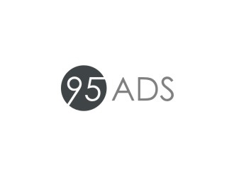 95 Ads logo design by bricton