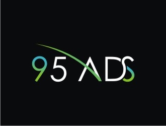 95 Ads logo design by bricton