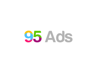 95 Ads logo design by RIANW