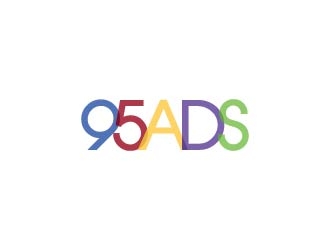 95 Ads logo design by wongndeso