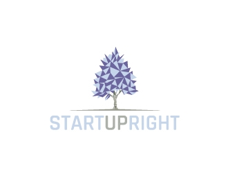 StartUpRight logo design by BaneVujkov