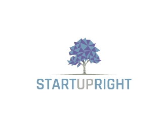 StartUpRight logo design by BaneVujkov
