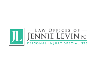 Law Offices of Jennie Levin, P.C.    Personal Injury Specialists logo design by Kewin