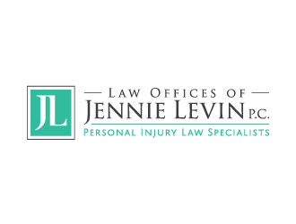 Law Offices of Jennie Levin, P.C.    Personal Injury Specialists logo design by Kewin
