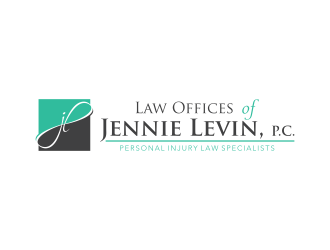 Law Offices of Jennie Levin, P.C.    Personal Injury Specialists logo design by pakNton