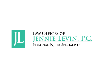 Law Offices of Jennie Levin, P.C.    Personal Injury Specialists logo design by WooW