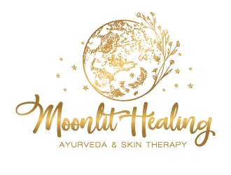 Moonlit Healing Ayurveda & Skin Therapy logo design by jaize