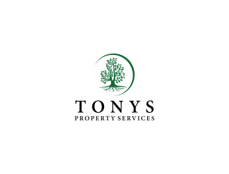 Tonys property services logo design by menanagan