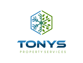 Tonys property services logo design by JessicaLopes