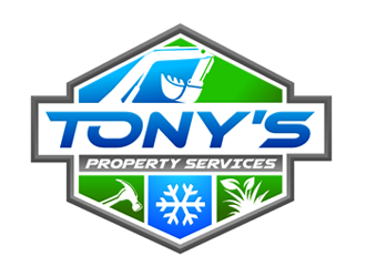 Tonys property services logo design by megalogos