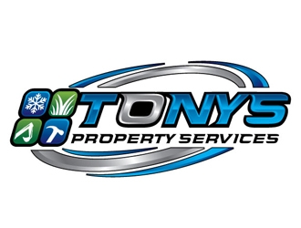 Tonys property services logo design by logoguy